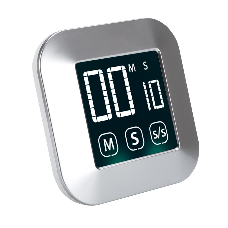 TS-83 LED Digital Kitchen Timer Touch Screen Alarm Clock for Cooking