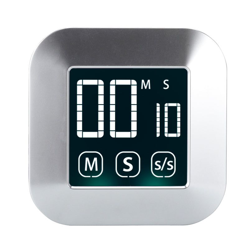 TS-83 LED Digital Kitchen Timer Touch Screen Alarm Clock for Cooking