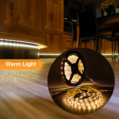 1m Waterproof LED Strip Light Battery Operated Human Body Induction Cabinet Light Bar Indoor Lighting Decor