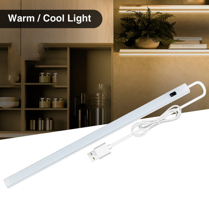 35 LEDs Motion Sensor LED Under Cabinet Night Light Human Body Induction Long Strip Lamp for Closet Wardrobe 0.4m