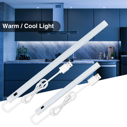 35 LEDs Motion Sensor LED Under Cabinet Night Light Human Body Induction Long Strip Lamp for Closet Wardrobe 0.4m