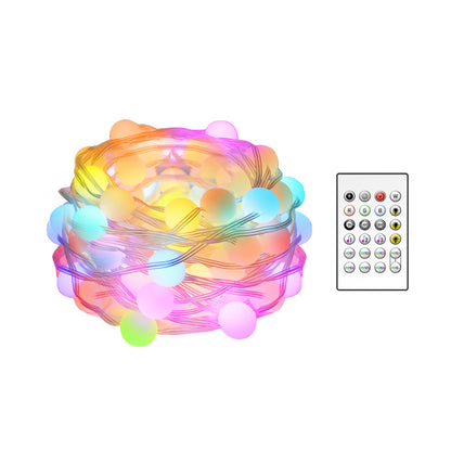 YJSL-ORP 10m 66 LED Waterproof Tuya WiFi RGB Light String with Remote Control Works for Alexa Google Home