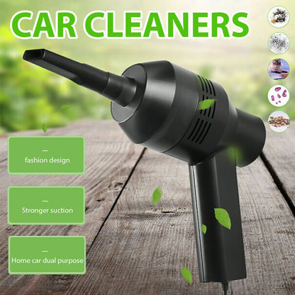 HK6019A USB Wired Portable Vacuum Cleaner Super-Mini Hand-Held Cleaner for Car/House/Pet House/Keyboard Cleaning