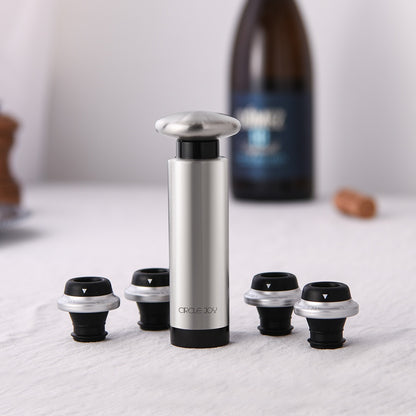 XIAOMI YOUPIN 1 Set Wine Pump and Vacuum Stopper Sealer Champagne Bottle Stopper Sealer Plug