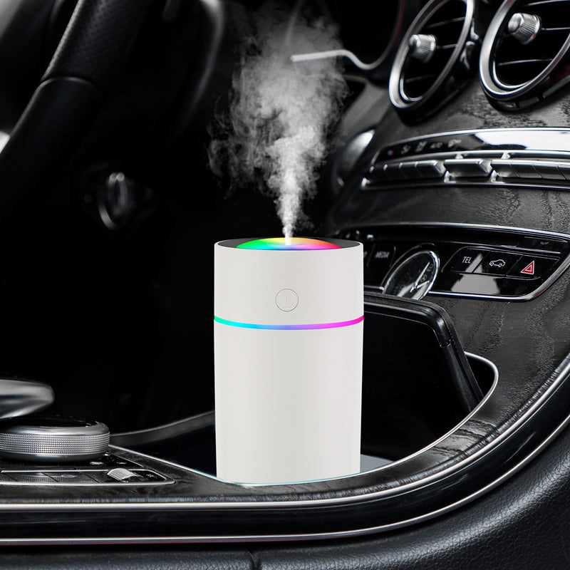 L05 Colorful Atmosphere Light Car Humidifier Air Purification Multi-function Mini Humidifier USB Powered