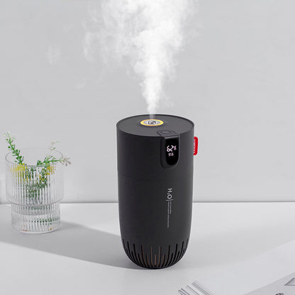 A2 Large Capacity Humidifier Night Light USB Diffuser with Digital Display Screen for Home Office