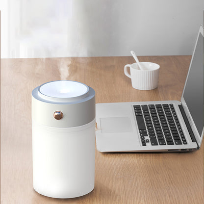 829 250ml Portable Electric Air Humidifier Aroma Oil Diffuser Low Noise USB Cool Mist Sprayer with Colorful Night Light, Style B