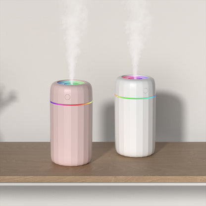 TX8 260ML Mini Air Humidifier Portable Night Light Mist Maker Diffuser for Car Home