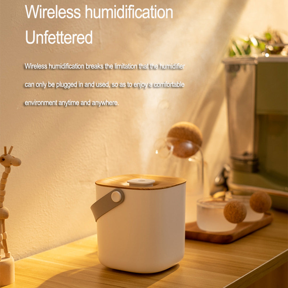 600ml Portable Humidifier USB Charging Nano Mist Atomizing Desktop Humidifier 30ml/h Humidifying Tool