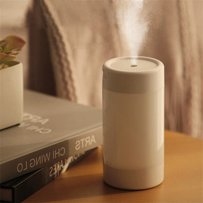 DQ119 300ml Portable Mini Humidifier Aroma Diffuser Atomizer USB Charging Air Purifier with Colorful Light for Home Car Office