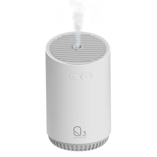 Q3 320ml Mini Wireless Air Humidifier Portable Cordless Aroma Diffuser Aromatherapy Humidifier with Colorful Lights for Bedroom Living Room Office