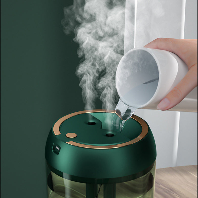 BK-J88 USB Humidifier Mute Home Office Dual Mist Outlet Skin Moisturizing Fine Mist Diffuser