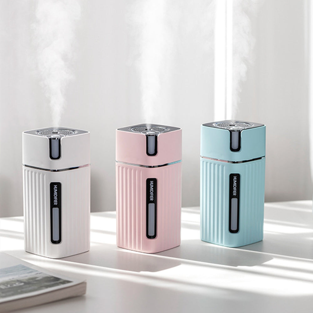 Y22 Mini USB Air Humidifier Home Car Mute Skin Moisturizing Aroma Mist Diffuser with Colorful Night Light