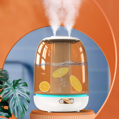 X21 3000ml Double Spray Humidifier Ultrasonic Mistorizer Fog Mist Maker Essential Oil Aroma Diffuser for Home Office