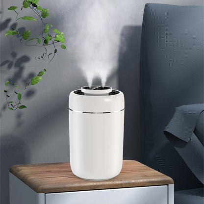 X13 3L Large Capacity Auto Power-off Double Nozzles Humidifier Mute Fine Mist Diffuser Sprayer with LED Light