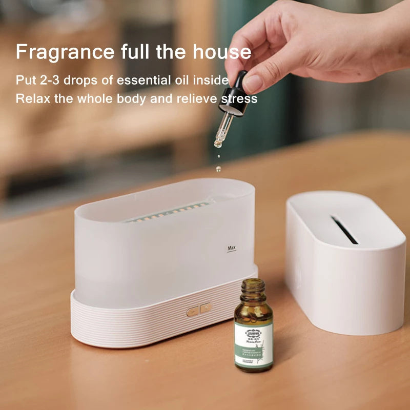 DQ701 Portable 180ml Desktop Aromatherapy Essential Oil Humidifier Quiet Ultrasonic Room Home Air Humidifier Vaporizer