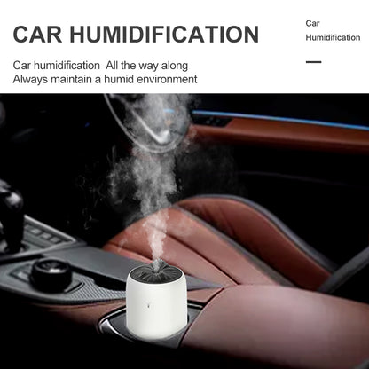 902 Mist Humidifier 260ml Capacity LED Night Light Silent Home Humidifier Diffuser for Home Car Office