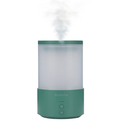 QD-H02 Dual Strong Nozzles Design Humidifier 650mL Large Capacity Low-Noise Operation, Built-in Battery Version