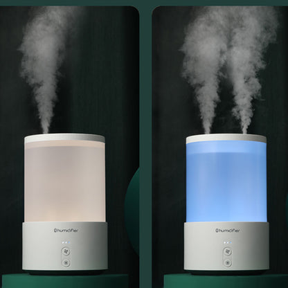 QD-H02 Dual Strong Nozzles Design Humidifier 650mL Large Capacity Low-Noise Operation, Built-in Battery Version