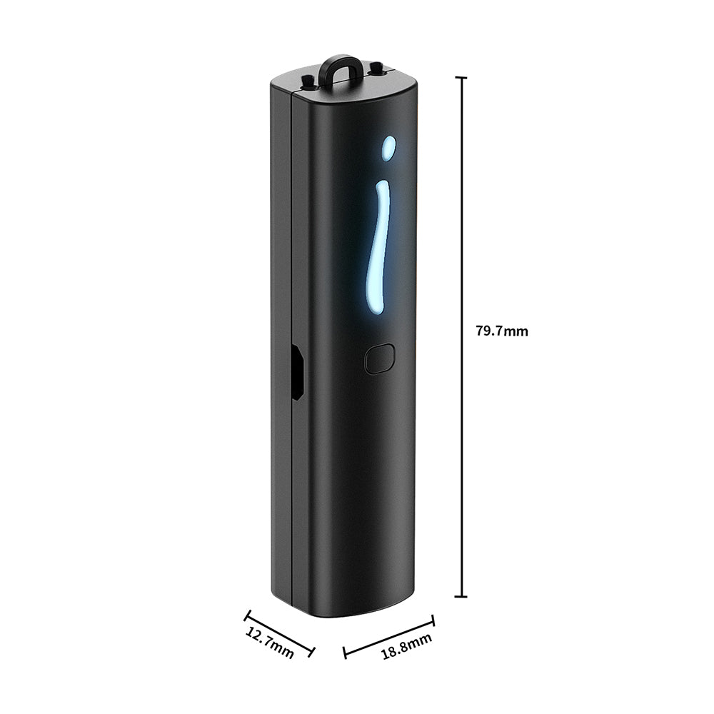 Mini Portable Air Purifier Wearable Necklace USB Air Cleaner Negative Ion Generator Personal Air Freshener for Adults