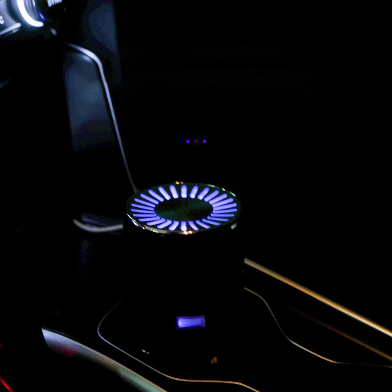 CZ-F16 USB Rechargeable Portable Air Purifier Car Air Purifier with Colorful Night Light