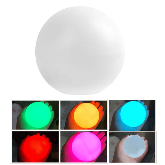 Pool Floating Ball Light Dimming RGBW 16 Colors LED Light for Garden, Yard Decor