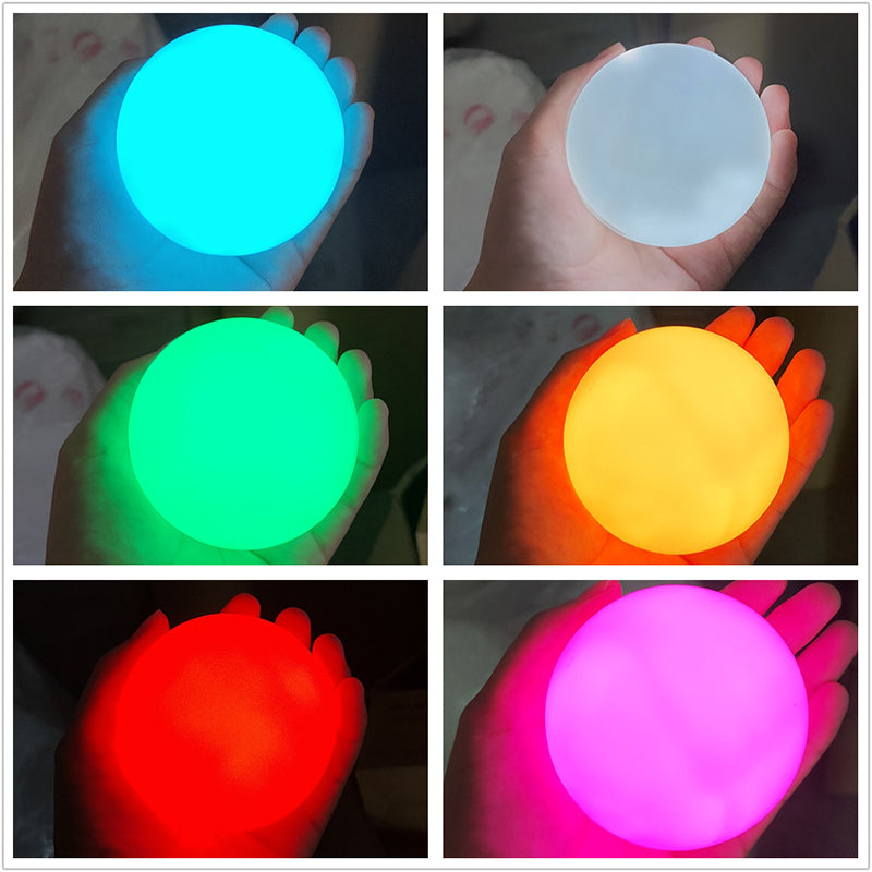 8Pcs Swimming Pool Floating Ball Dimming RGBW 16 Colors Glowing Ball LED Garden Beach Party Lawn Lamp