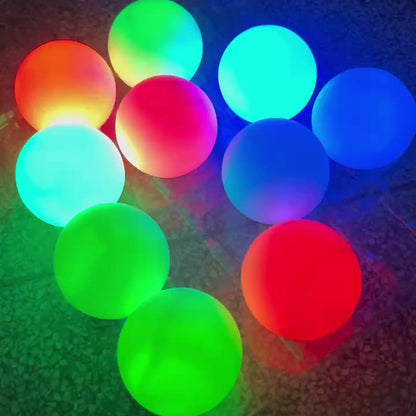 8Pcs Swimming Pool Floating Ball Dimming RGBW 16 Colors Glowing Ball LED Garden Beach Party Lawn Lamp