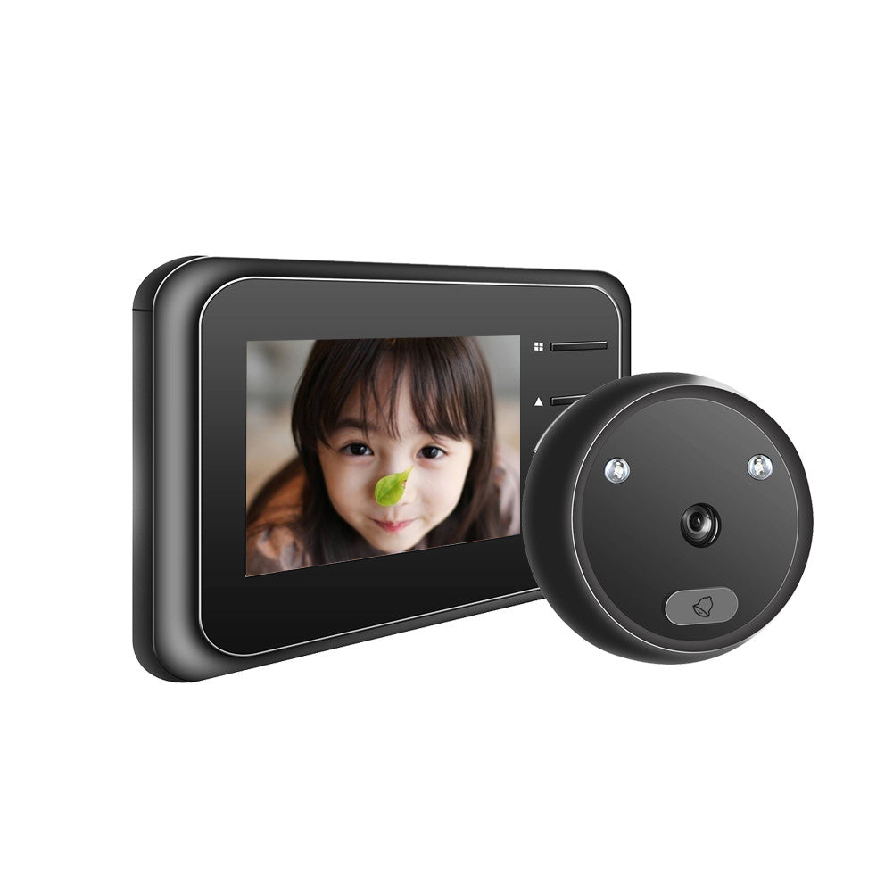 R11 2.4inch TFT LCD Smart Door Peephole Viewer 120&#176; Wide Angle Night Vision Doorbell Security Camera Monitor