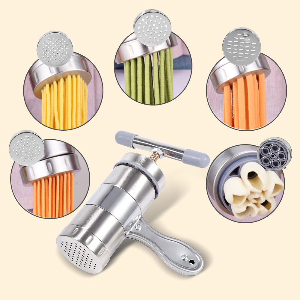 Stainless Steel Home Kitchen Small Manual Noodle Machine