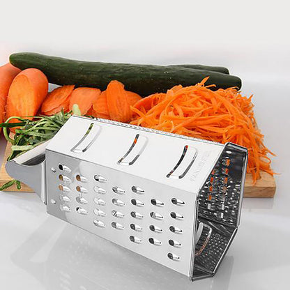 Six-sided Box Grater Stainless Steel Vegetable Cheese Multi Purpose Chopper