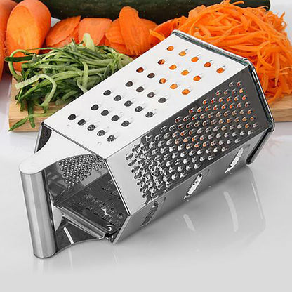 Six-sided Box Grater Stainless Steel Vegetable Cheese Multi Purpose Chopper