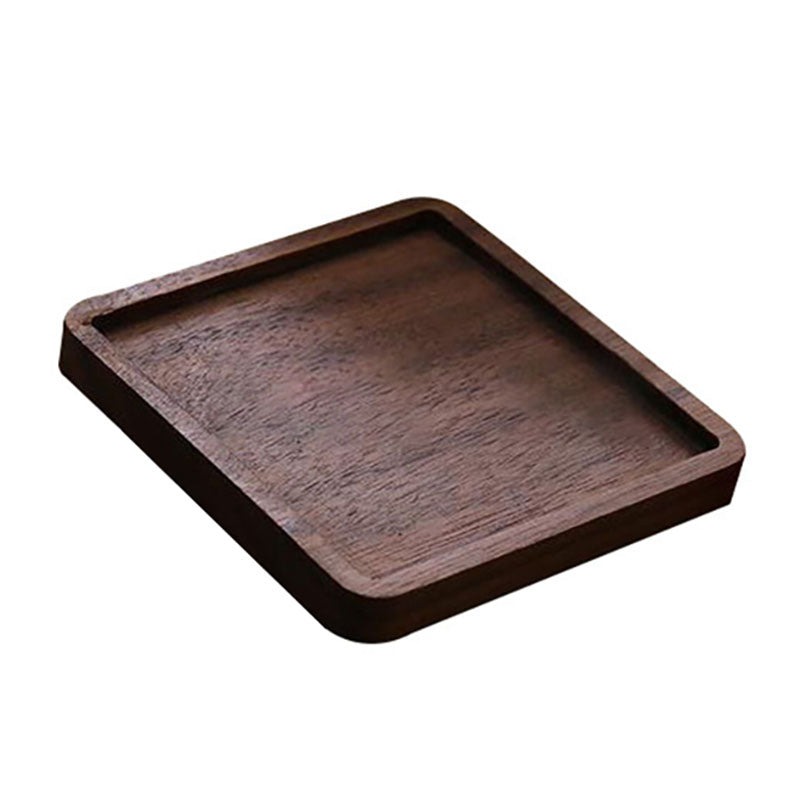 8.8cm Black Walnut Wood Thicken Coaster Kitchen Heat Resistant Tea Coffee Cup Mat Insulation Pad Dining Table Decor