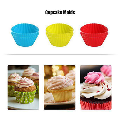 FM002 102Pcs/Set Kitchen Baking Pastry Nozzle Tips Bag Frosting Tool Dessert Cake Decorating Tools Kit (BPA Free, no FDA Certificate)