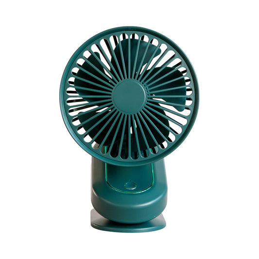 DR01 Clip-on Folding Rotating Fan USB Rechargeable Desktop Fan