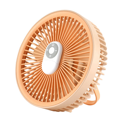 Q5 LJQ-131 4000mAh Remote Control Version - USB Desktop Fan for Outdoor Camping Hanging Fan