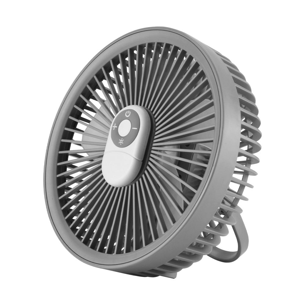 Q5 LJQ-131 4000mAh Remote Control Version - USB Desktop Fan for Outdoor Camping Hanging Fan