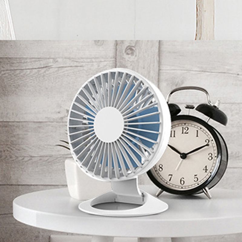 USB Plug-in - Mini Low-Noise Desktop Fan Knob-Adjustment Fan for Home/Office/Bedroom