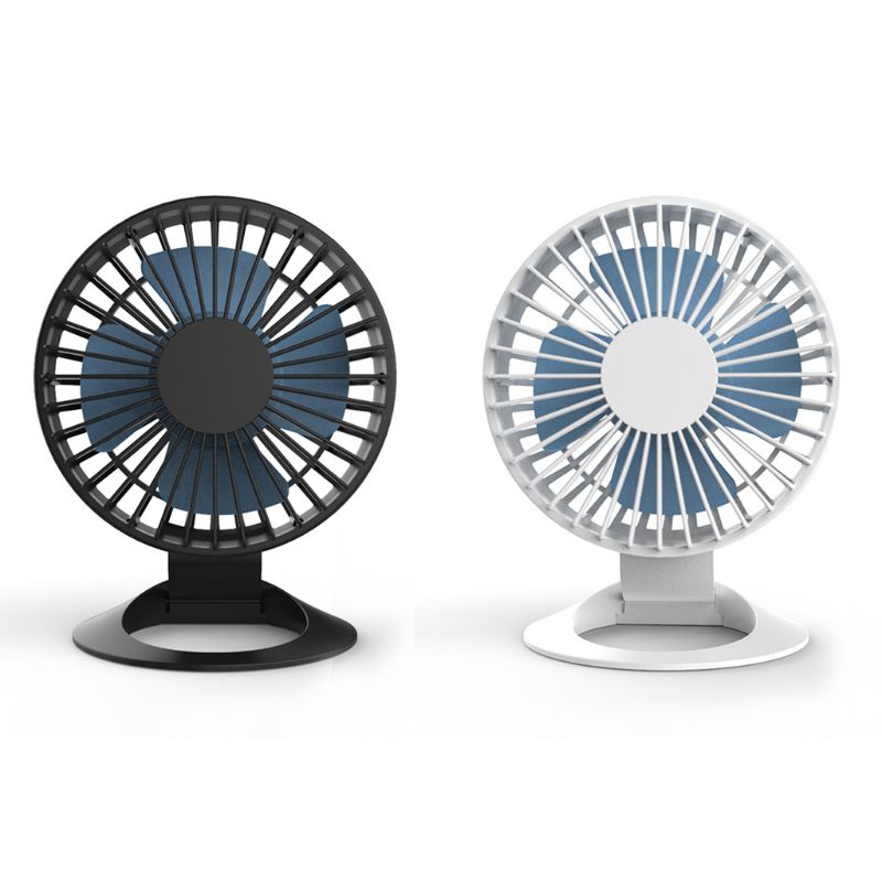 USB Plug-in - Mini Low-Noise Desktop Fan Knob-Adjustment Fan for Home/Office/Bedroom