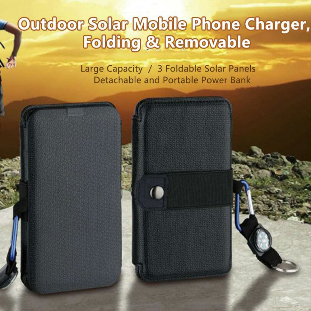 N10 7.5W Foldable Solar Panel Portable Outdoor Travel Emergency Power Generator Charger