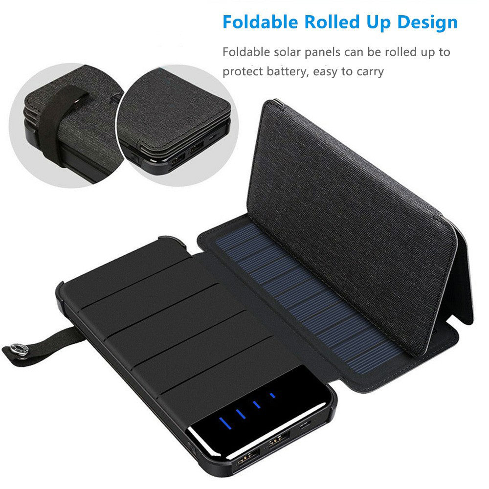 N10 7.5W Foldable Solar Panel Portable Outdoor Travel Emergency Power Generator Charger