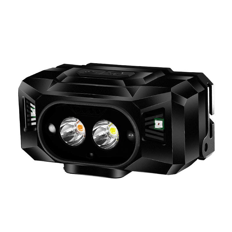 609 Wave Feeling LED Head Light XPG High Light 3 Modes Night Fishing Flashlight Headlamp Power Bank