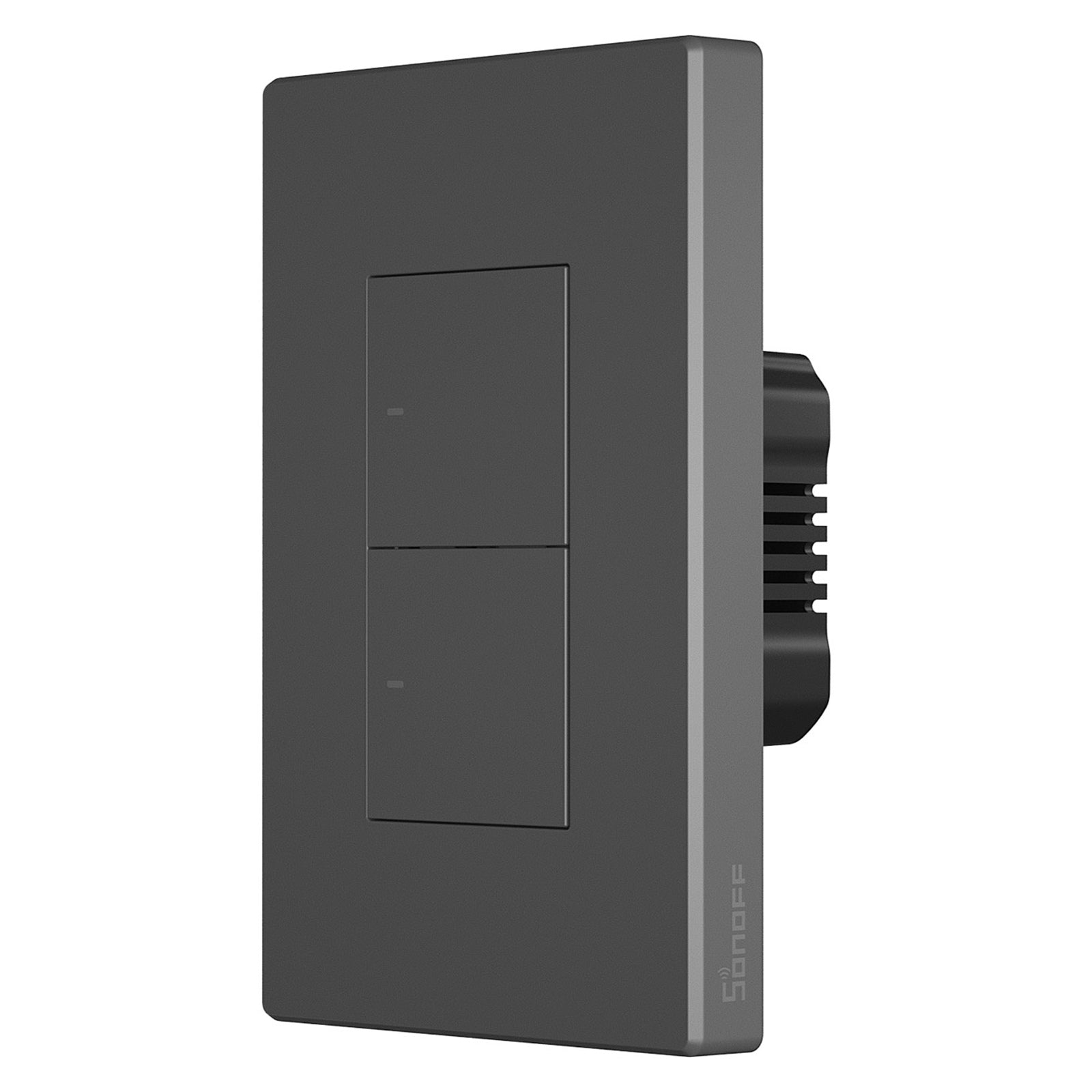 SONOFF M5-2C-120 Smart Wi-Fi Wall Switch Touch Light Switch 2-Gang Works with Alexa/Google Home/Alice/Siri Shortcuts - US Plug