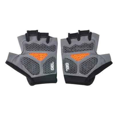 One Pair Half-Finger Gloves Mountain Bike Motorcycle Riding Off-Road Gloves