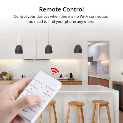 SONOFF 433MHz Wireless Remote Control Holder Compatible with RM433R2 Remote Control Wall Mount Storage Container (Without Remote Control)