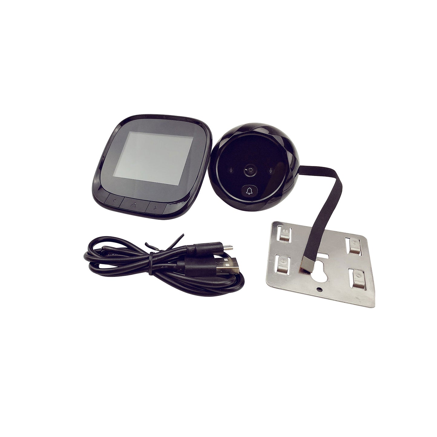 Intelligent DD3 Wireless Doorbell Waterproof Door Bell Chime Kit 2.4 inch HD Cat Eye Monitor