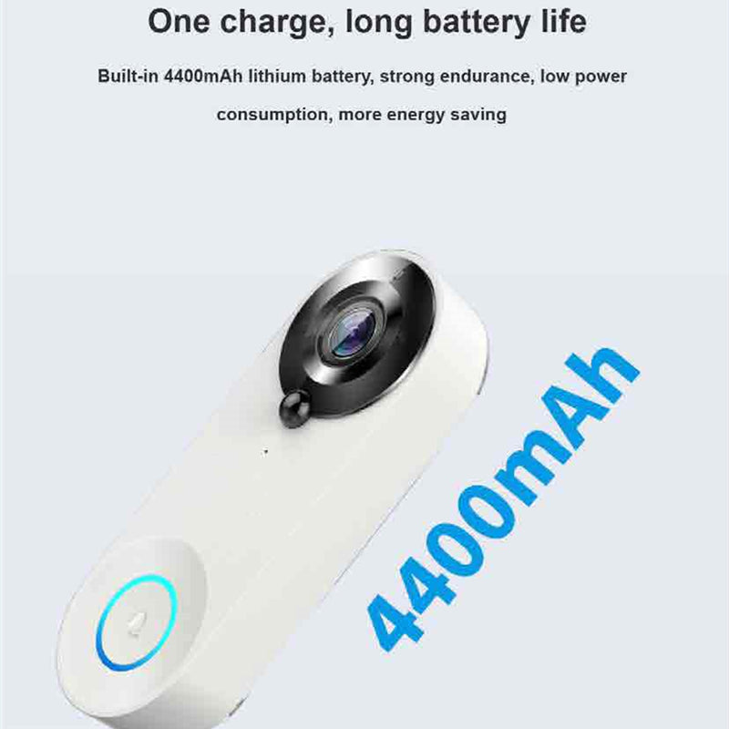 W3 WIFI Smart Doorbell HD 1080P Night Vision PIR Motion Sensor Wireless Video Door Bell Visual Intercom