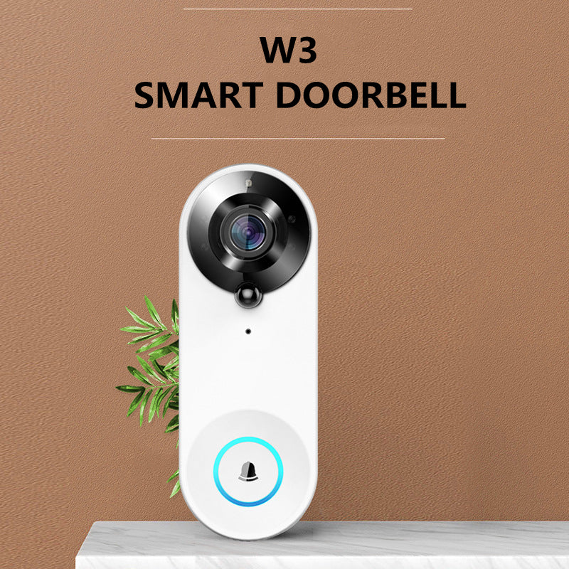 W3 WIFI Smart Doorbell HD 1080P Night Vision PIR Motion Sensor Wireless Video Door Bell Visual Intercom