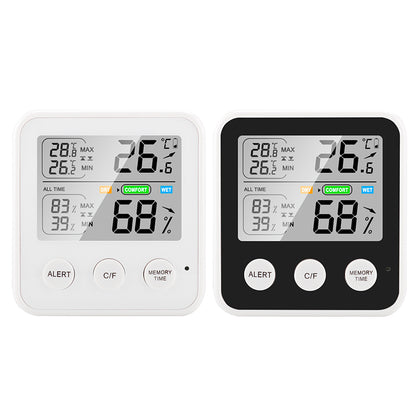 TS-9909 High Precision Digital Display Hygrometer Thermometer Indoor Temperature and Humidity Meter