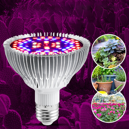 40 LEDs E27 Phytolamp with 5730 LED Chips Full Spectrum Indoor Plant Grow Bulb